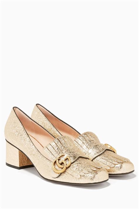 gucci loafer gold|Gucci loafer lowest price.